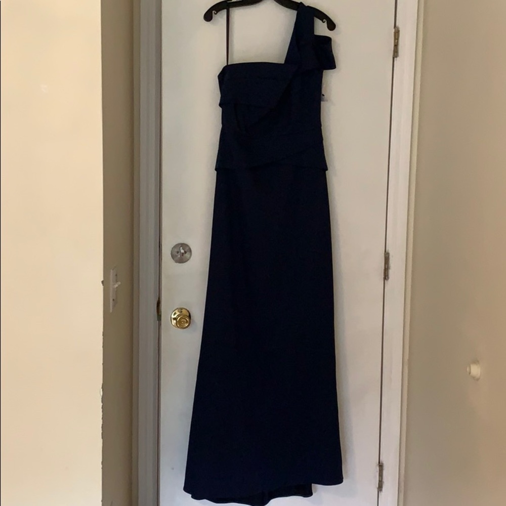 Navy Blue Elegant Dress